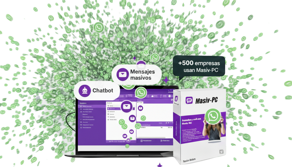 Interfaz de Masiv PC con funciones